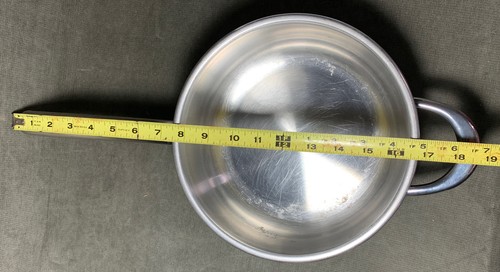 SEB Friggitrice Diffusa in Acciaio Inox 3L Pan-France INOX 18-10 SENZA COPERCHIO - Foto 19 di 19