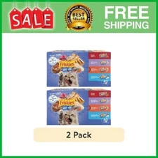 (2 pack) Purina Friskies Shreds Gravy Variety Pack, Wet Cat Food, 5.5 oz,40 pack