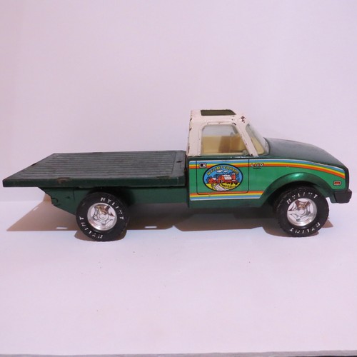 Nylint LUV Diesel Farm Set Stake Box Truck & 2 Wheel Trailer made USA NY-LUV-G - Picture 13 of 13