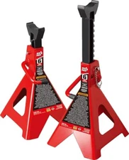 2pk Torin BIG RED Steel Jack Stands 6 Ton Double Locking Car Lift Jack Stand Set