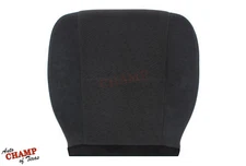 2007 2008 GMC Yukon SLE -Driver Side Bottom Replacement Cloth Seat Cover Black
