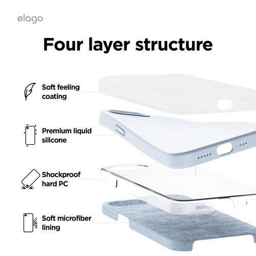 iPhone 16e Case - elago® iPhone 16e Silicone Case - 第 17/36 張圖片