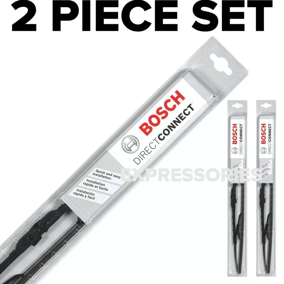 BOSCH Wiper Blades Set for Hyundai Tucson (2005-2015) Direct Connect Pair, Front - Image 3 of 3