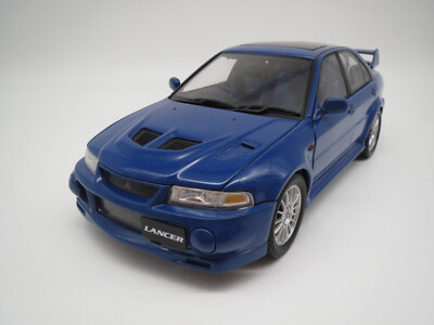 AutoArt  Mitsubishi  Lancer  Evolution V/VI  (blau)  1:18  ohne Verpackung !