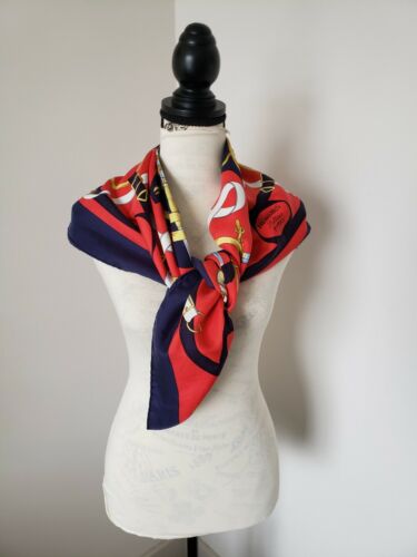 Hermes french silk scarf - Gem