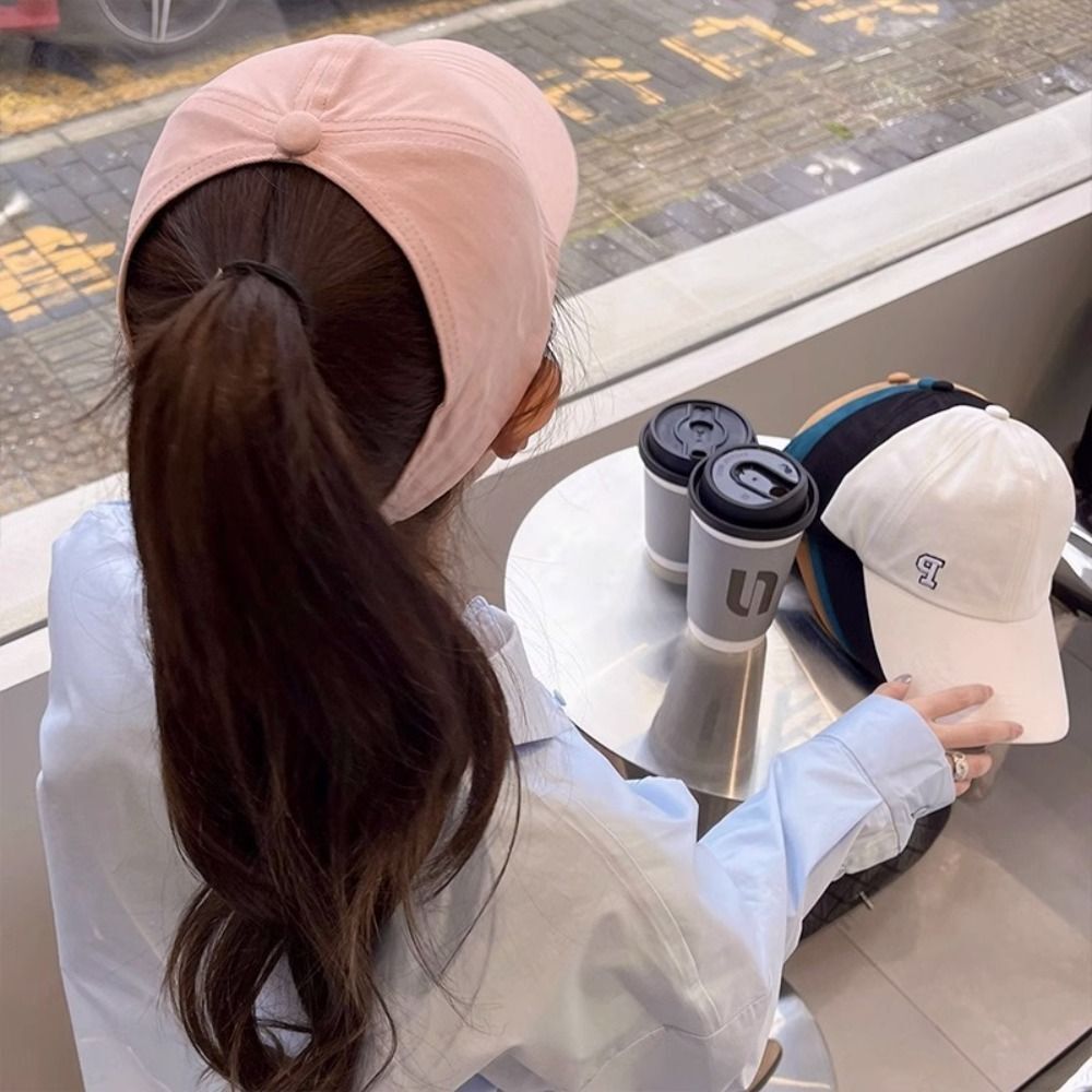 APL Cappelli da Baseball Versatili Lettere Ricamo Cappelli Protezione Solare per Donna