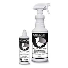 SKUNK OFF ODOR REMOVER Not a Mask Safe  Effective Enzymes Remove Odors Pet Safe