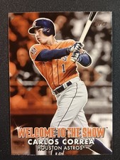 2022 Topps Welcome to the Show Carlos Correa #WTTS-30