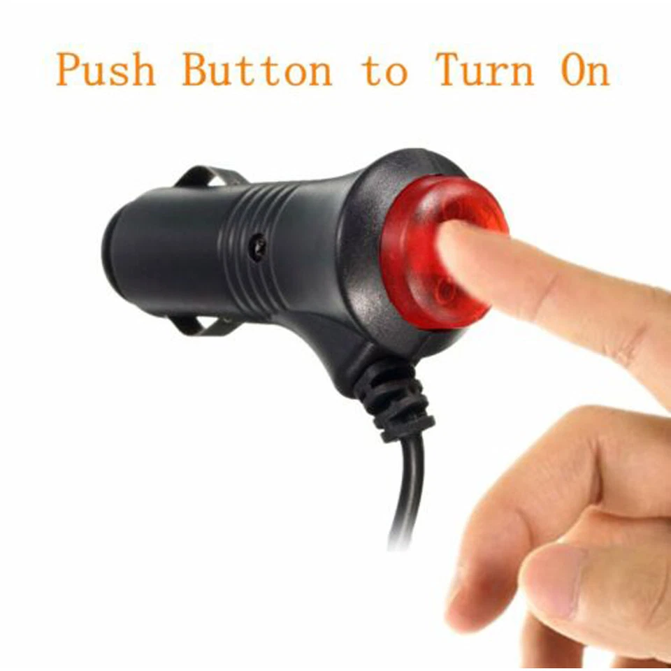 9ft Car Cigarette Lighter Male Power Supply Charger to DC 5.5x2.1mm Plug Cable - Image 4 of 4