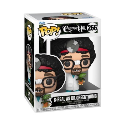 Funko Cypress Hill POP! Rocks Vinyl Figur B Real (Dr. Greenthumb) #266 Neu/OVP