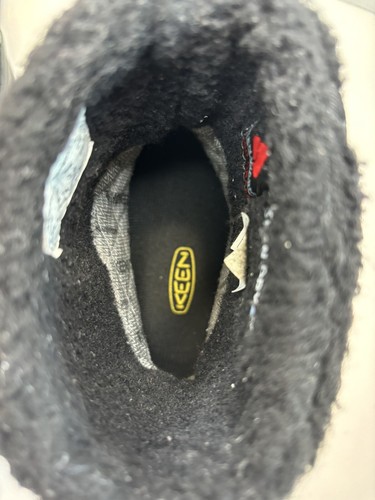 KEEN Hoodoo Winter Boots Women's Gray Leather Waterproof 200 Gram Insulation 5.5 - Picture 14 of 17