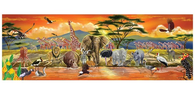 melissa and doug african plains puzzle
