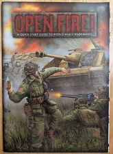 Flames of War: Open Fire! - Quick Start Guide w/ Inserts (RPG, World War II)