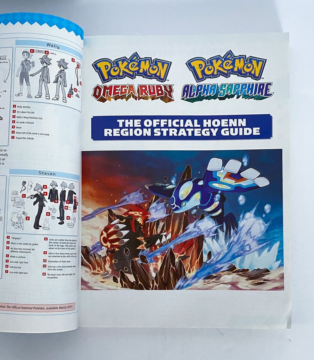 Pokemon Omega Ruby & Pokemon Alpha Sapphire - The Official Hoenn Region  Strategy Guide