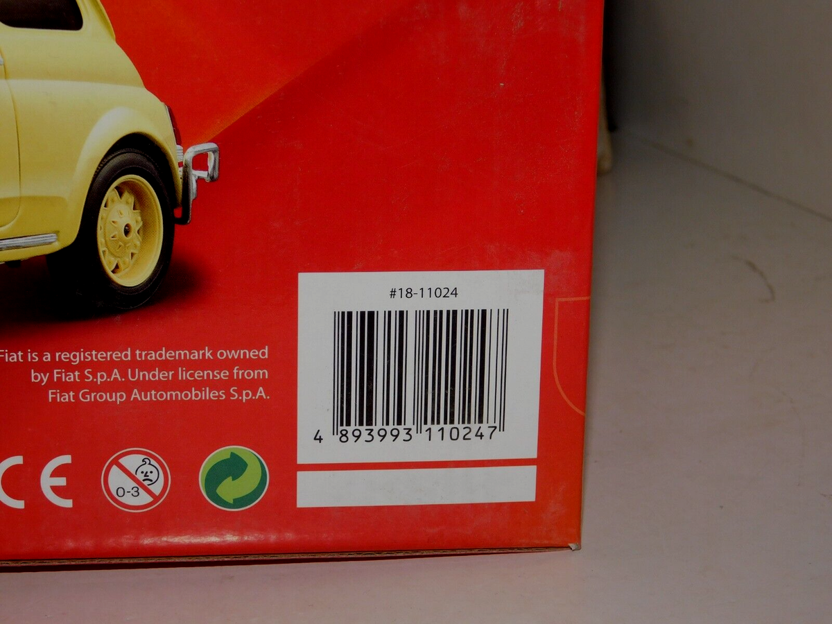 FIAT 500 FROM BARI TO PECHINO BURAGO B11026 1:16 | eBay