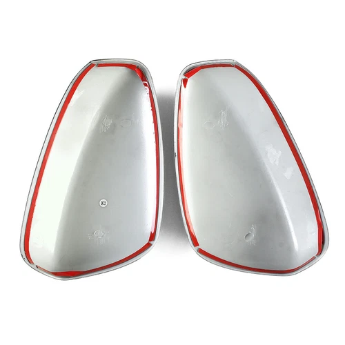 For Mazda CX-5 CX-8 2012-2014 ABS Carbon Fiber Car Side Door Mirror Cover Caps - Foto 6 di 6
