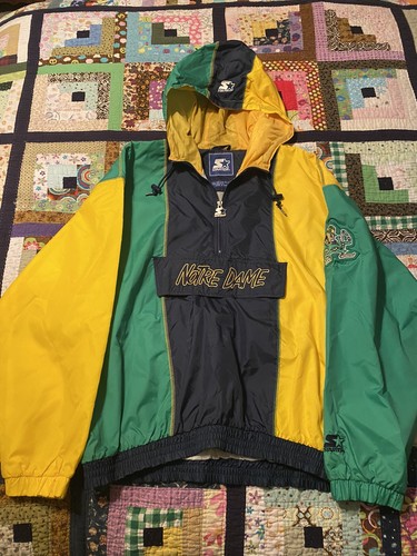 Notre Dame Starter Jacket NWOT Football 