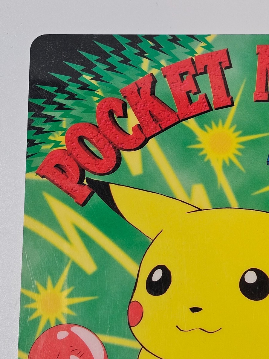 ポスター　KACHIMBA COMBO Pokemon TOMY Japanese Jumbo Carddass - Art Board - Pikachu | eBay