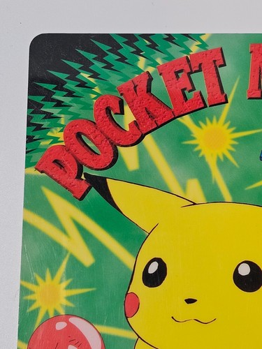 Pokemon TOMY Japanese Jumbo Carddass - Art Board - Pikachu - Picture 2 of 19