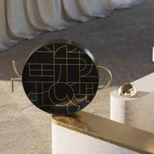 L'Objet Decorative Round Tray