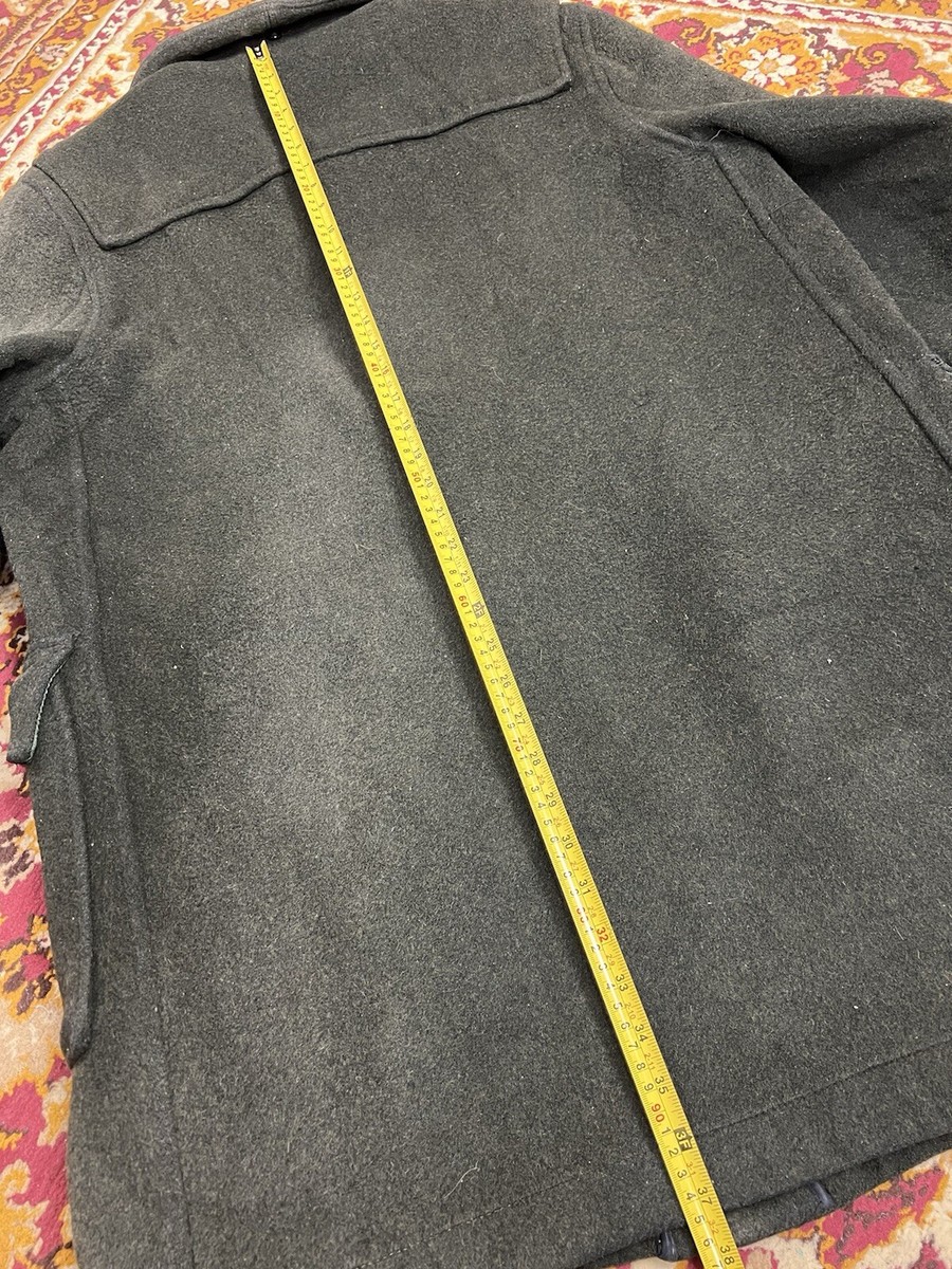 Vintage Gloverall Duffle Coat Jacket Men's GB 46 Wool Vintage Gloverall Duffle Coat Jacket Men's GB 46 Wool