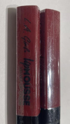 Rossetto LA Girl SLAY Lip Mousse Velvet colore liquido GLC790 sigillato lotto di 4 - Foto 3 di 4