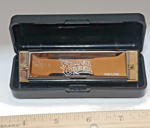 Silver Creek Ironworks Harmonica with Case