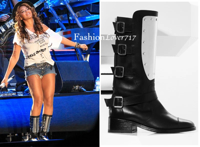 chanel biker boots (sold)