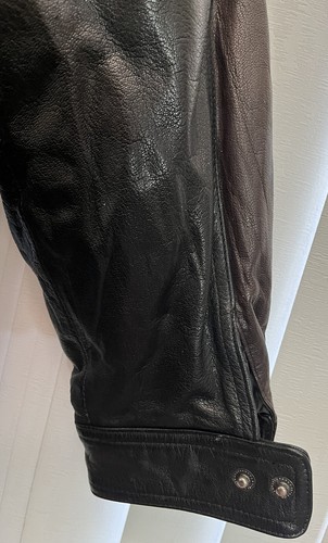 Herren Vintage 2-farbige feine LEDERJACKE von JACKSON HOLE! Warm & gesteppt! EUC! L - Bild 12 von 20