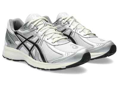 ASICS JOG 100S 1201A967 100 White Black Sports Style Shoes | eBay