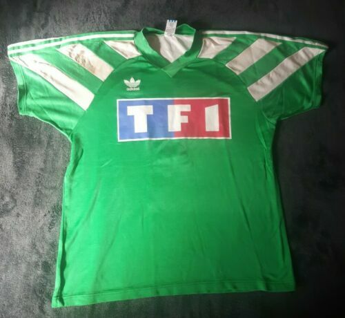 Maillot Adidas Vintage Coupe Gambardella N°7 - Années 1990 - Taille XL - Manches Longues