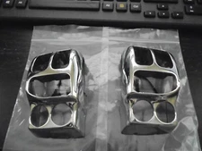 HARLEY OEM CHROME FRONT HALF Handlebar Control Switch Housing 14-21, NEW
