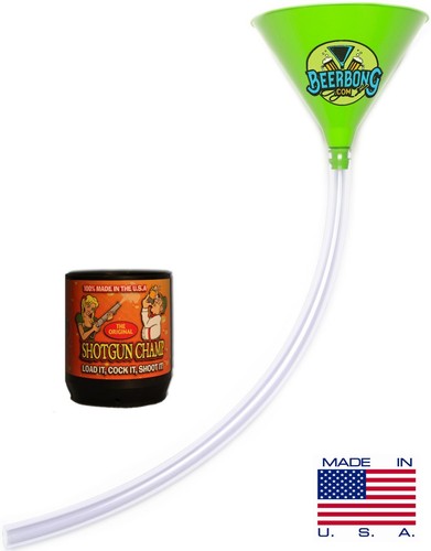 Großer Bierbong Trichter (3’ lang) | Dose Bierbong | grüner Trichter Made in USA - Bild 1 von 6