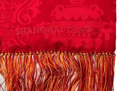 SHANGHAI TANG シルクショール Shanghai Tang Scarf - Etsy