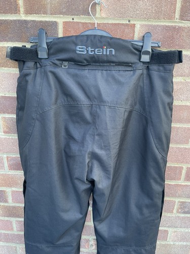 Stein Roadwear STP105 Motorcycle Trousers Textile Black XXL Knee Armour Black - Picture 5 of 19