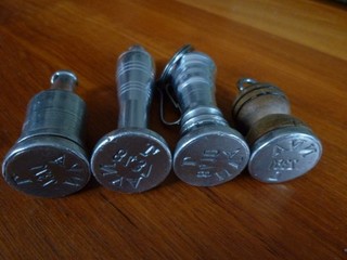 Original Dienstsiegel NVA "Jagdfliegergesschwader 9" Petschaft DDR !