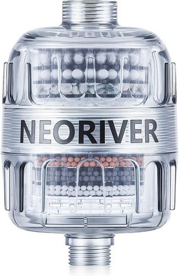 Shower Filter, Improves Skin and Hair Texture, Softens Hard Water, 15 Layers