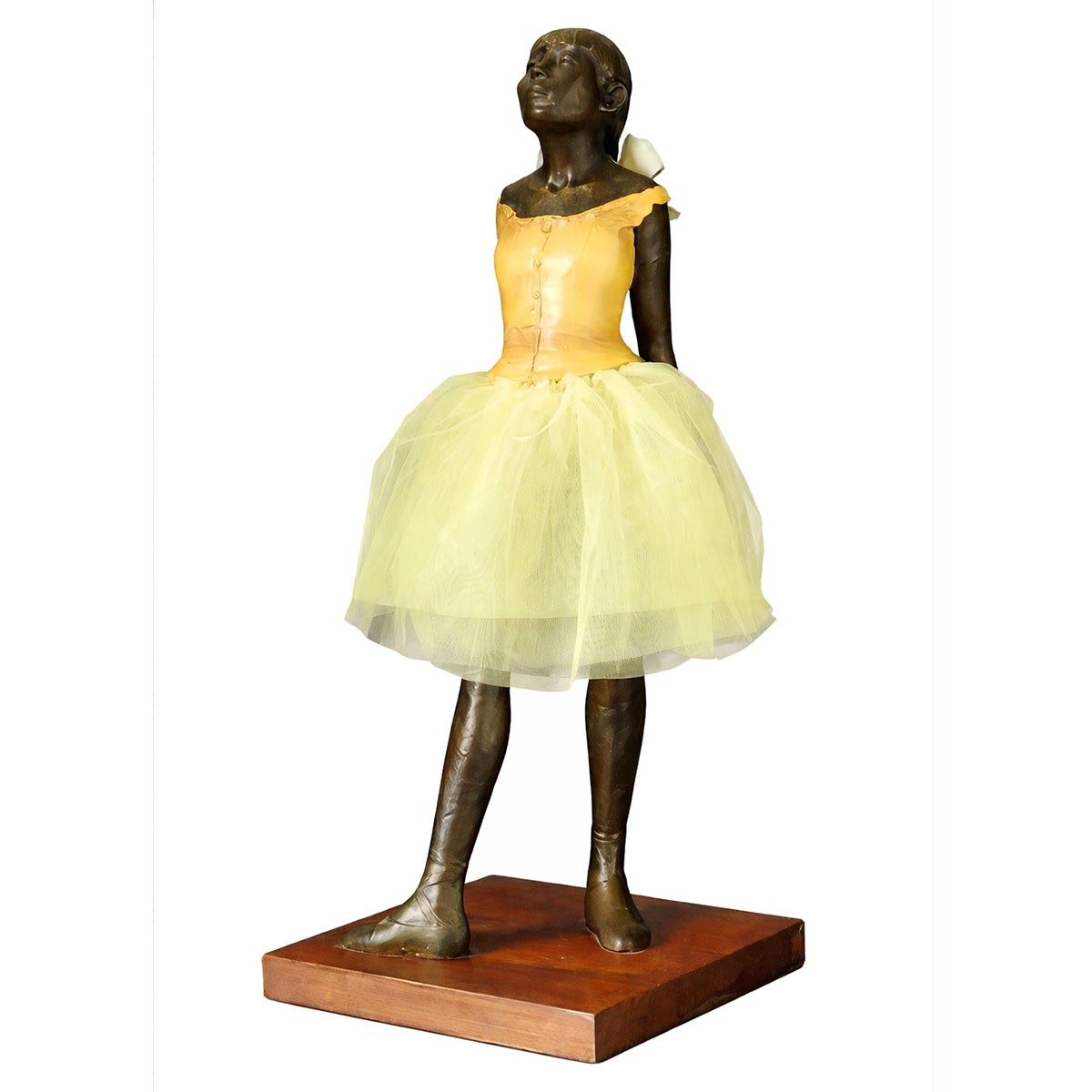 Figurine Degas Petite danseuse de quatorze ans 63 cm en bronze pour salon