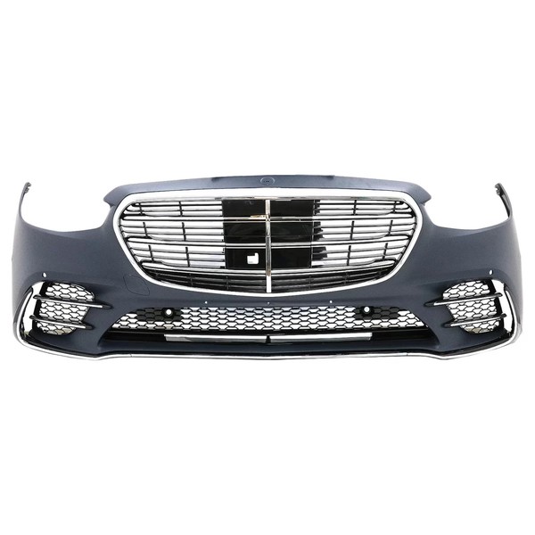 StoßStange FüR Mercedes S W223 Limousine 2020+ Sport Line Look KüHlergrill Pdc-image