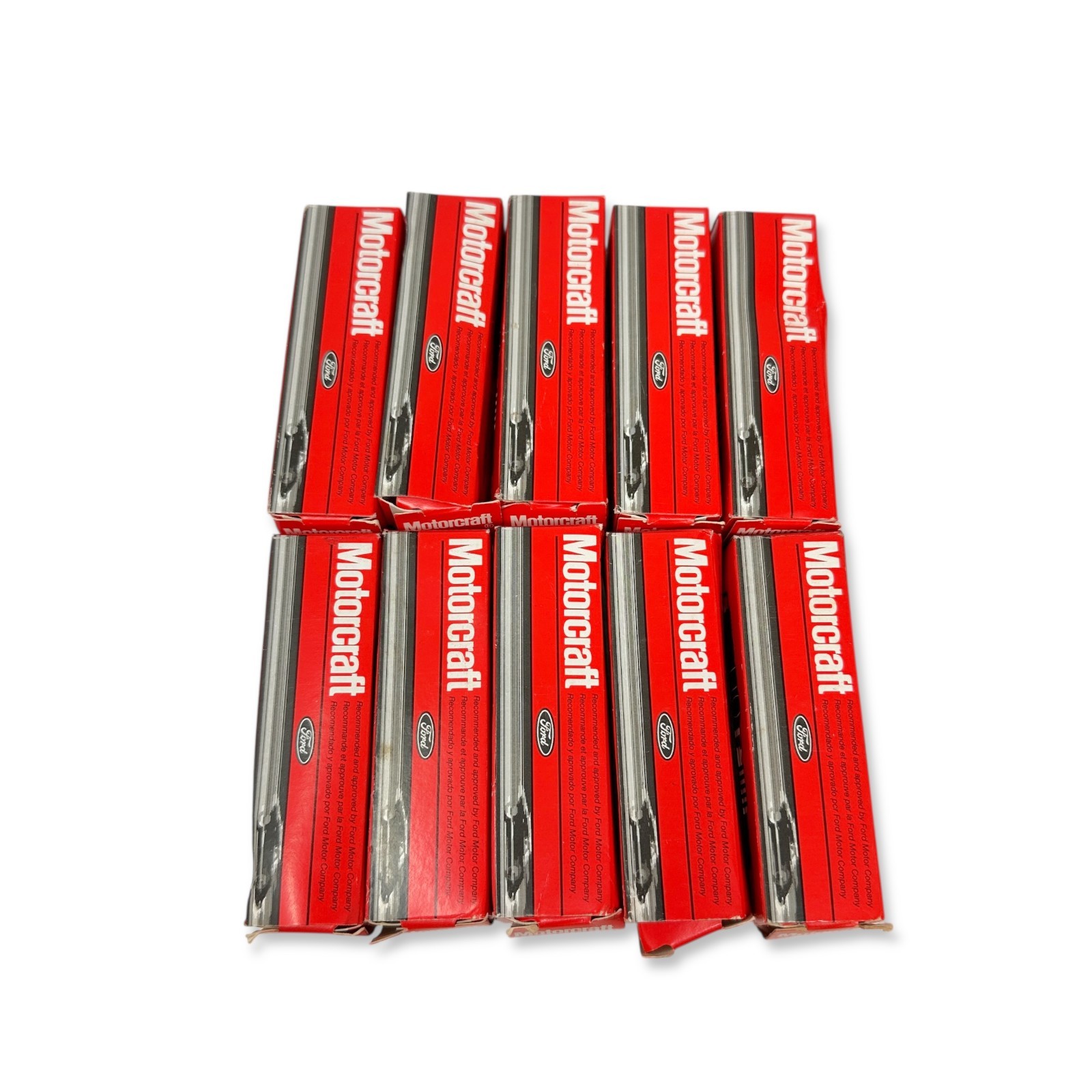 10 LOT Motorcraft ASF44P SP-503 Platinum Spark Plugs - Ford Lincoln Mercury
