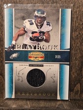 2007 Donruss Gridiron Gear Playbook O's Jerseys /250 Brian Westbrook Eagles