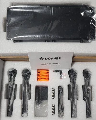 Donner DWMU-4 UHF 4 Channel Wireless Microphone System