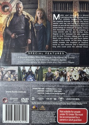 Vikings Season (DVD, 2014) for sale online