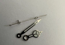 WHITE 3 PC HANDSET FOR MEN'S ROLEX SUBMARINER 1570 LUMINOUS