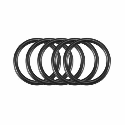 50Pcs Black 12mm x 1.2mm Nitrile Rubber O Ring   Oil Sealing Grommets  #md