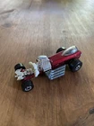 Hot Wheels Rigor Motor Red Coffin Mobile #1052 Hot Rod Coffin Car Vintage 1999