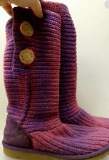 UGG Classic Cardy Knit Boots