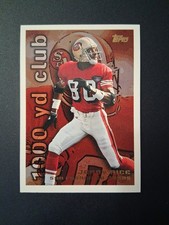 1995 Topps Jerry Rice 1000/3000 Boosters #3 San Francisco 49ers  Football Card
