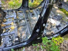 RENAULT MEGANE I BA0/1 Linke metallische Seitenschwellerabdeckung 26485748