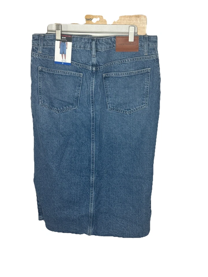 Lucky Brand Women's Midi Denim Skirt Size 10 - Image 3 of 3